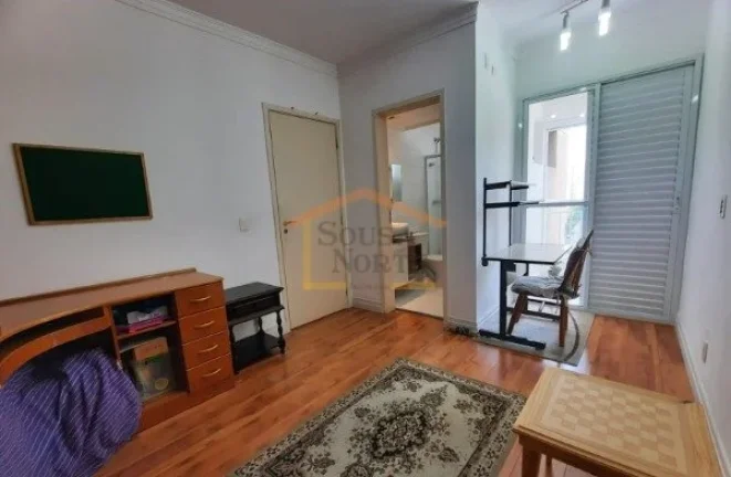 Imagem Apartamento resultante da junção de duas unidades com 183 m², 3 dormitórios, sendo 3 suites, 3 b...
