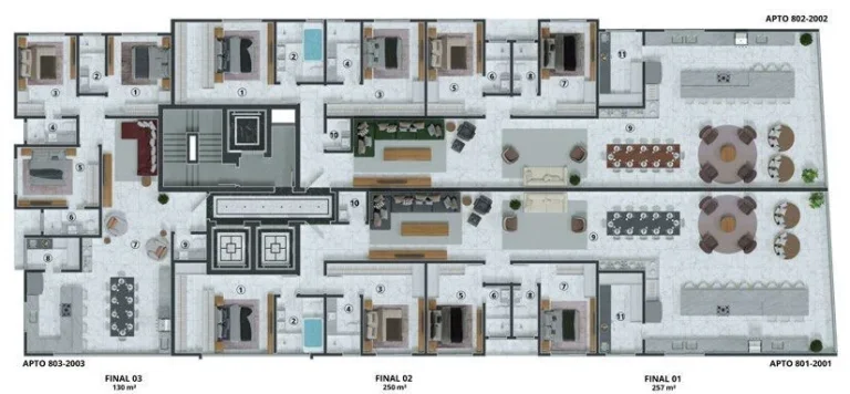 Imagem Apartamento 4 Dormitórios para venda em Itapema - SC