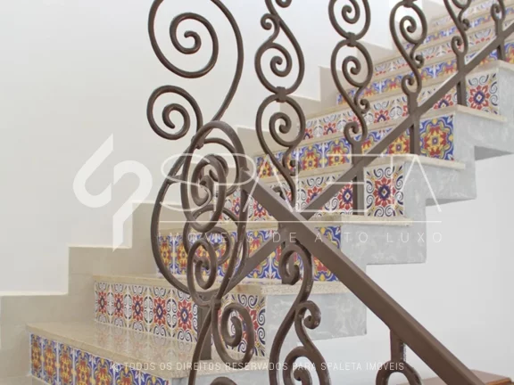 Imagem Maravilhosa casa com estilo mediterrâneo à venda no condomínio Terras de Santa Teresa localizado entre Itupeva e Vinhedo