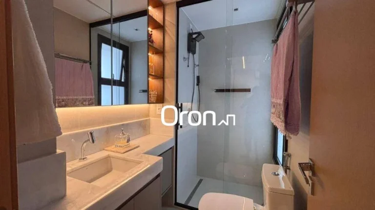 Imagem Apartamento mobiliado com 2 dormitórios à venda, 89 m² por R$ 1.300.000 - Setor Oeste - Goiânia/GO