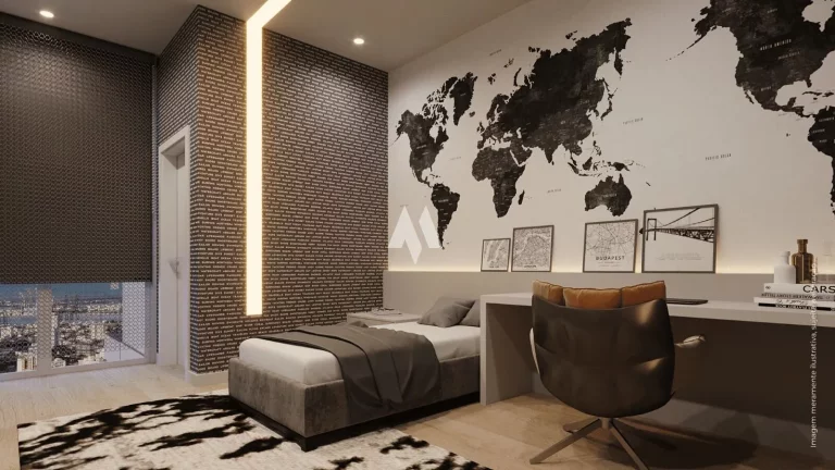 Imagem Apartamento Alto Padrão à venda com 3 suítes e Vista permanente para o mar no bairro Ponta da Praia em Santos/SP
