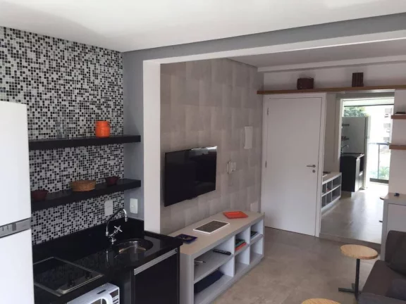 Imagem Flat para aluguel e venda com 35 metros quadrados com 1 quarto