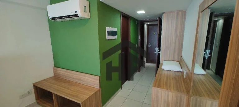 Imagem Flat com 1 Quarto na Beira Mar do Pina, Recife