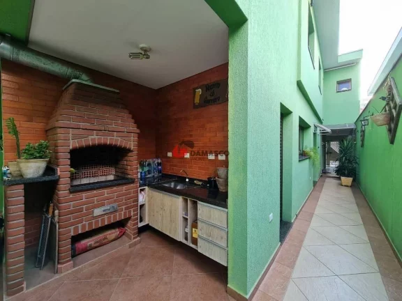 Imagem Sobrado à venda 4 Quartos, 1 Suite, 2 Vagas, 220M², Campestre, Santo André - SP