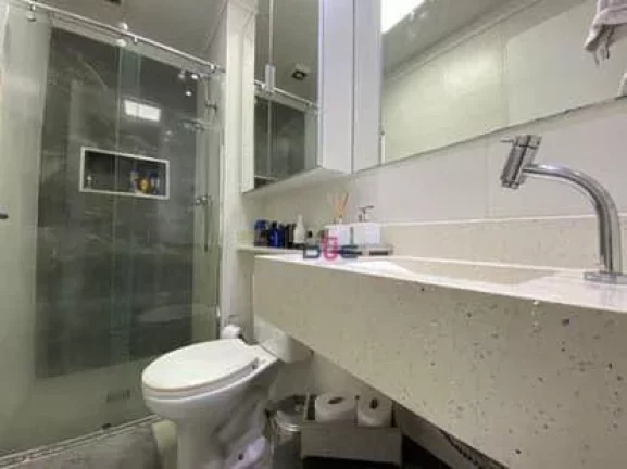 Imagem Apartamento com 3 dormitórios à venda, 92 m² por R$ 860.000 - Ponta da Praia - Santos/SP