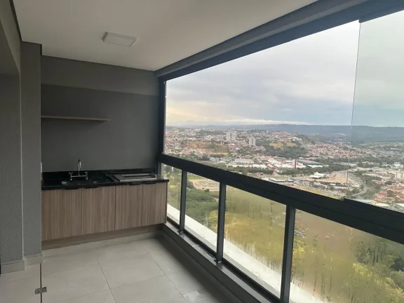 Imagem Apartamento para locação no Residencial Alameda JK, Votorantim-SP: 2 quartos, 1 suíte, 1 sala, 2 banheiros, 2 vagas de garagem!
