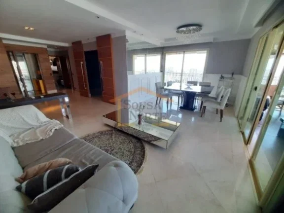 Imagem Apartamento alto padrão, 3 dormitórios, sendo 3 suítes, 1 delas máster; todas com sacada, sala a...