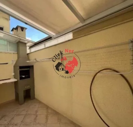 Imagem Sobrado espaçoso à venda em condomínio fechado localizado no bairro Vila Scarpelli em Santo André – Conforto, segurança e localização privilegiada!