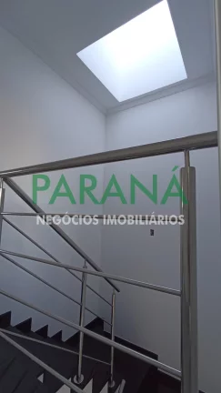 Imagem Sobrado novo a venda com quintal de 125 m², face n