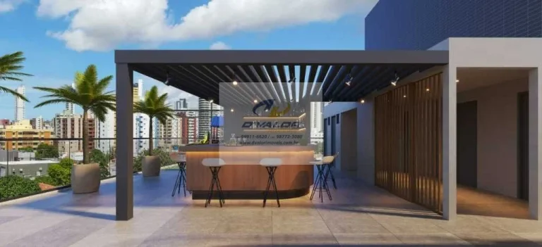 Imagem Vendo Flats de 22,80 à 36,96m², na melhor localização da praia de Manaíra
