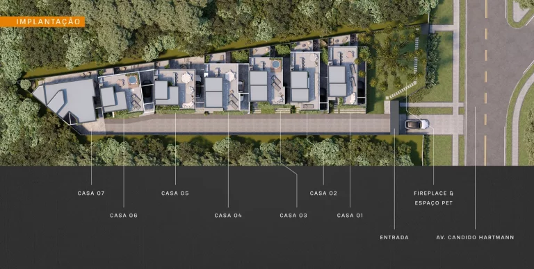 Imagem Triplex em condomínio fechado no Mercês