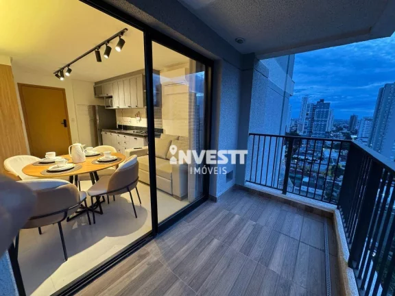 Imagem Apartamento com 1 dormitório para alugar, 43 m² por R$ 4.735,00/mês - Setor Bueno - Goiânia/GO