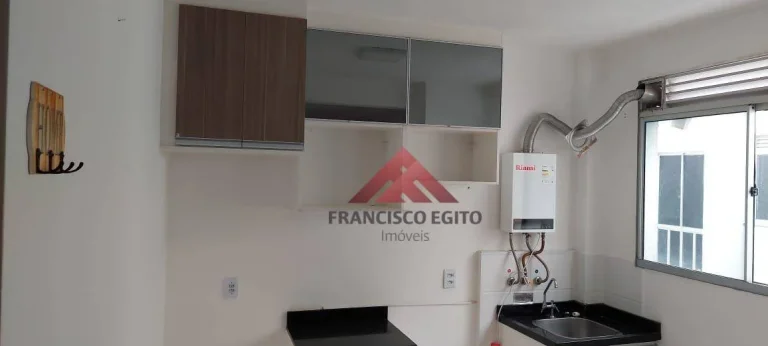 Imagem Apartamento em condominio novo na Rua Estrada de São Pedro 115,Vista Alegre São Gonçalo,com sala dois quartos Wc social ,cozinha e area de serviço,