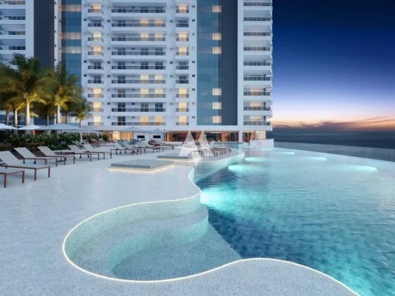 Imagem Apartamento Alto Padrão à venda com 3 suítes e Vista permanente para o mar no bairro Ponta da Praia em Santos/SP