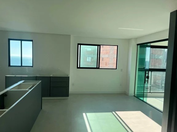 Imagem Apartamento vista mar com 3 suítes e 2 vagas de garagem em Balneário Perequê - SC
