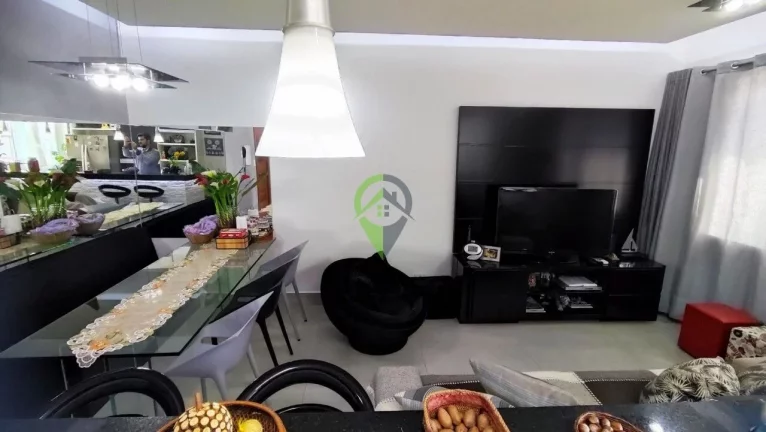Imagem Apartamento com vista mar e 2 suítes em Santos