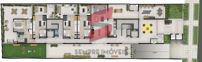 Imagem APARTAMENTO com 1 dormitório à venda por R$ 372.236,30 no bairro Bigorrilho - CURITIBA / PR