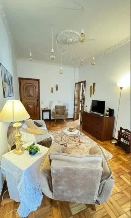 Imagem Apartamento à venda em Laranjeiras, 74m2, 2Qtos, de frente, Gal Glicério.