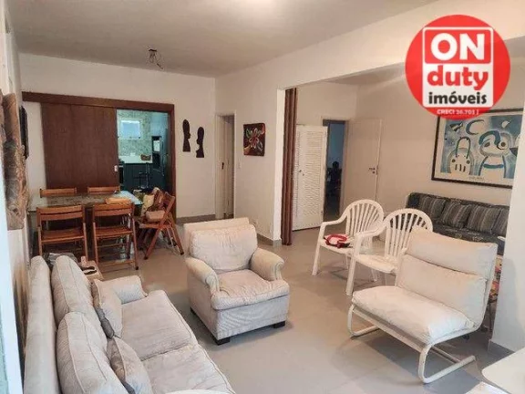 Imagem Apartamento com 3 dormitórios à venda, 100 m² por R$ 930.000,00 - Vila Luis Antônio - Guarujá/SP