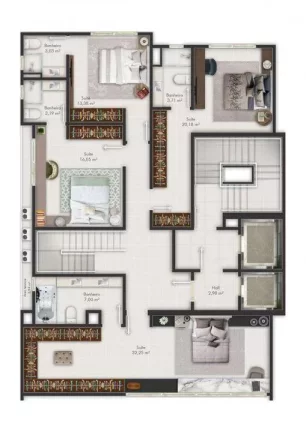 Imagem Apartamento 3 Quartos para Venda em Itapema, meia praia, 3 dormitórios, 3 suítes, 4 banheiros, 2 vagas