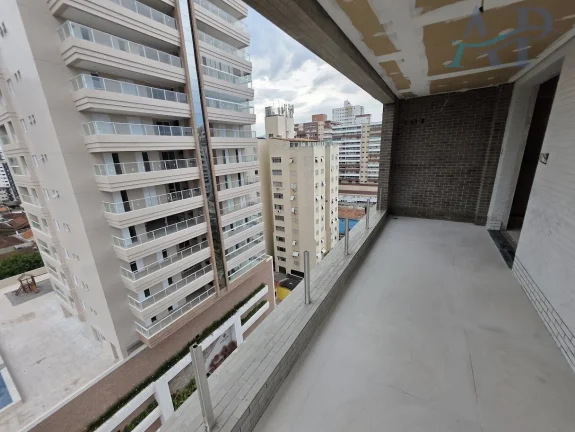Imagem Apartamento em Construção na Guilhermina Praia Grande
