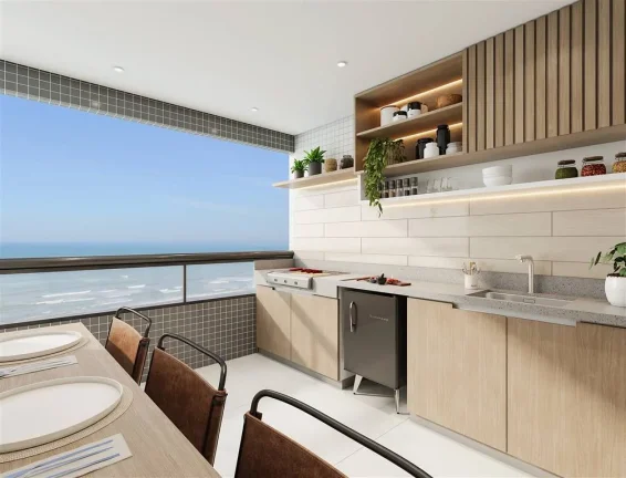 Imagem APARTAMENTO COM 81.17 m² - AVIAÇÃO - PRAIA GRANDE SP
