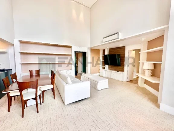 Imagem Apartamento de luxo no coração do Jardins: 2 quartos, 2 suites, 2 salas, 3 banheiros, 2 vagas de garagem, 107m². Venda ou locação em São Paulo-SP!