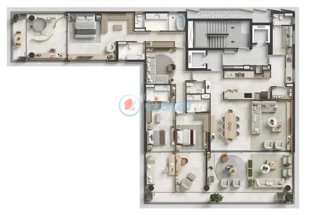 Imagem Apartamento à venda 4 Quartos 4 Suites 3 Vagas 303.64M Ipanema Rio de Janeiro - RJ