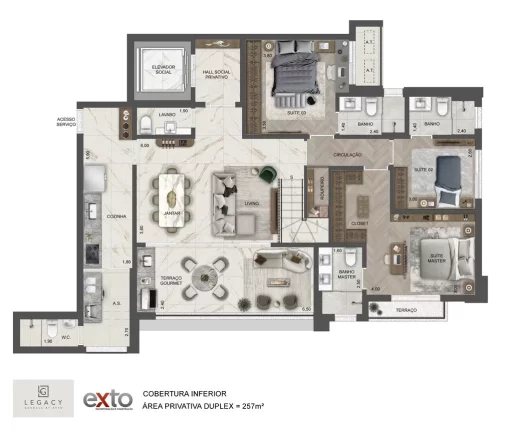 Imagem APARTAMENTO RESIDENCIAL em São Paulo - SP, Jardim Guedala