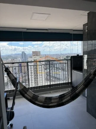 Imagem Apto com 2 dormitórios, sendo 1 suítes, sala p/ 2 ambientes, varanda gourmet, banheiro social, coz...
