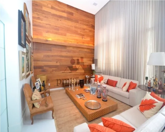 Imagem Apartamento com amplo living para 03 ambientes com piso todo em mármore, terraço, lavabo, 04 suít...