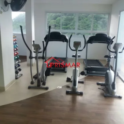 Imagem Apartamento no Itarare com vista lateral para o mar 1 vaga