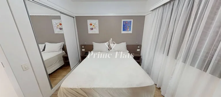 Imagem Flat disponível para locação no Newciti Itaim, com 32m², 1 dormitório e 1 vaga