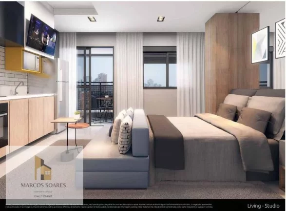 Imagem Apartamento à venda em Osasco, Centro, com 1 quarto, 24m2