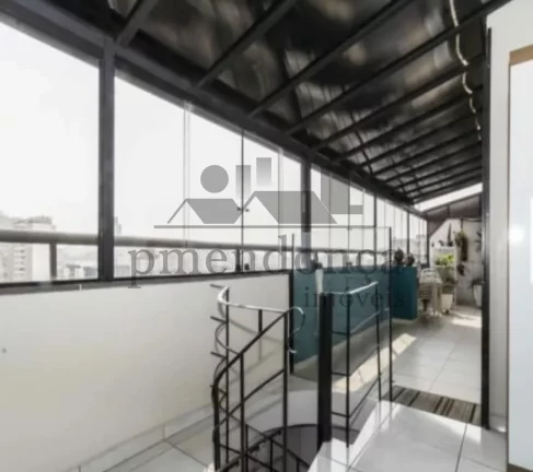 Imagem Cobertura duplex com 133m² pronta para morar na Santa Cecília.