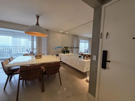 Imagem Lindo Apartamento para Venda no Condomínio Clube Domo Life, com 3 dormitórios, com 123m², 2 vagas, varanda Gourmet, Centro de São Bernardo do Campo