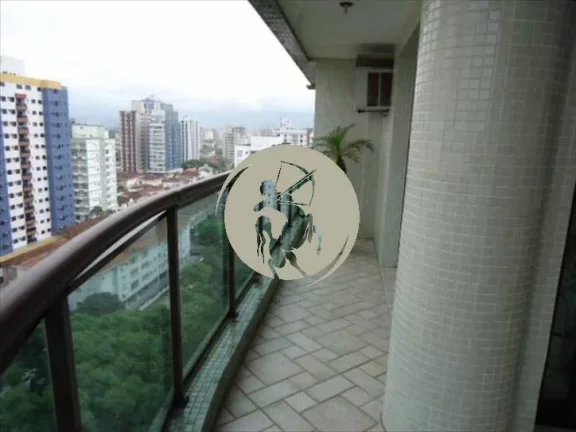 Imagem APARTAMENTO FRENTE AO MAR EM SANTOS EM ANDAR ALTO COM VISTA LIVRE.