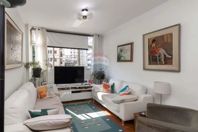 Imagem Apartamento localizado no bairro de Cerqueira Cesar - São Paulo - SP de 98 m2 de àrea útil com 3 dormitórios, sendo 1 suite.