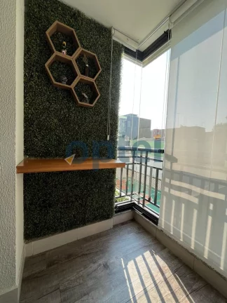 Imagem Apartamento mobiliado, porteira fechada 51m2, 2 dormitórios, 1 vaga, lazer completo no Residencial Viena - Vila Caminho do Mar