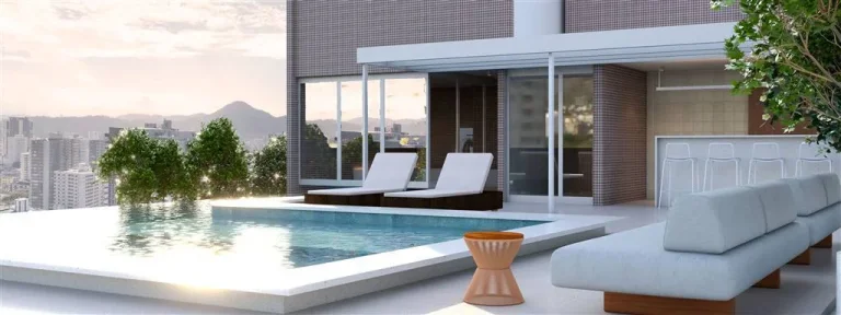 Imagem APARTAMENTO COM 129.77 m² - FORTE - PRAIA GRANDE SP