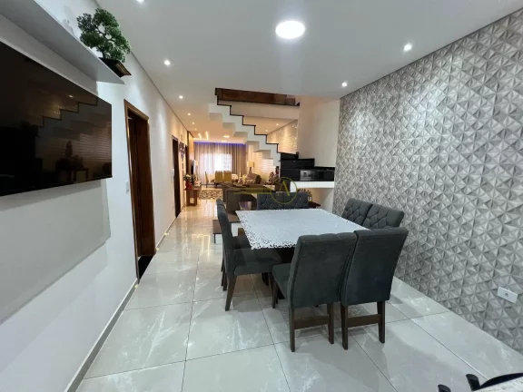 Imagem Sobrado a venda Porteira Fechada com Piscina e Churrasqueira 5 Dormitórios