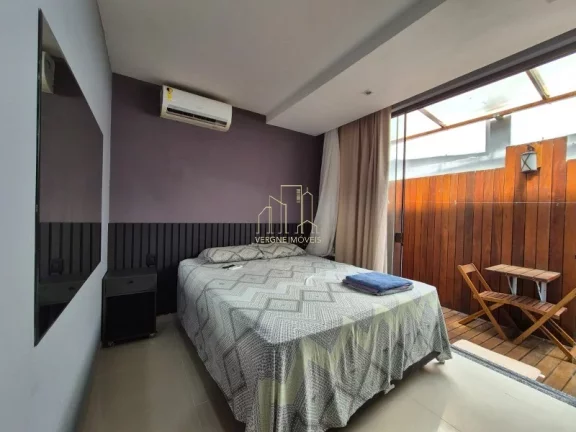 Imagem Village Imbassaí com três quartos em condomínio fechado e varanda a venda