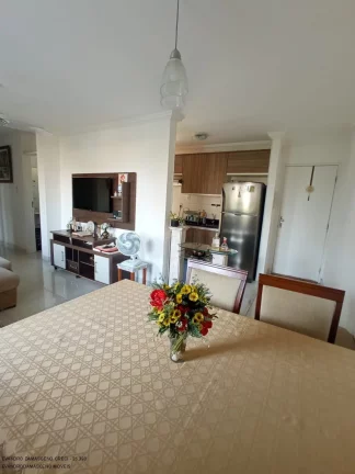 Imagem Apartamento à venda em Lauro de Freitas-BA, Buraquinho: 3 quartos, 1 suíte, 2 salas, 1 banheiro, 1 vaga, 71m².