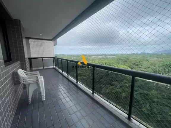 Imagem Av. Prefeito Dulcídio Cardoso - Ed. Lagoa Azul - Pedra de Itaúna - Reformado, vistão mar!!!!