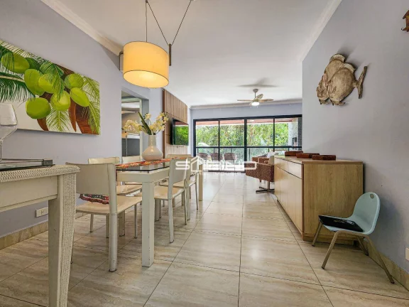 Imagem Apartamento à venda e Locação Anual com 3 Dormitórios 109m² 2 Vagas - Riviera de São Lourenço - Bertioga S/P
