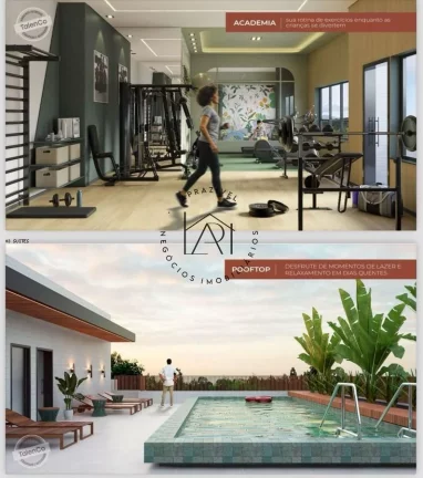 Imagem Apartamento na Planta para Venda em Praia Grande, Guilhermina, 2 dormitórios, 1 suíte, 2 banheiros, 1 vaga