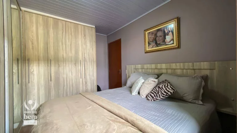 Imagem MEGA PROMOÇÃO! casa com 2 quartos e móveis planejados, área gourmet, 2 vagas de garagem à venda de R$350K por R$292.500 - Piraquara/PR
