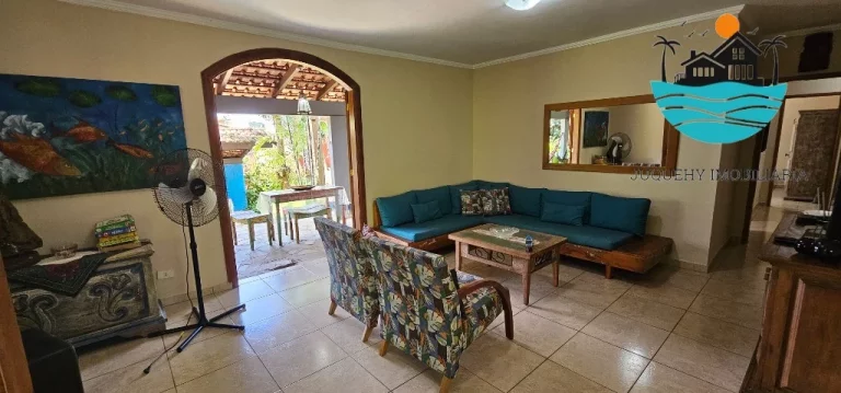 Imagem Casa para vender em Juquehy - 500m da praia com 4 dormitórios, com edícula, 150m² de área construída e 800m² de terreno | Juquehy Imobiliária