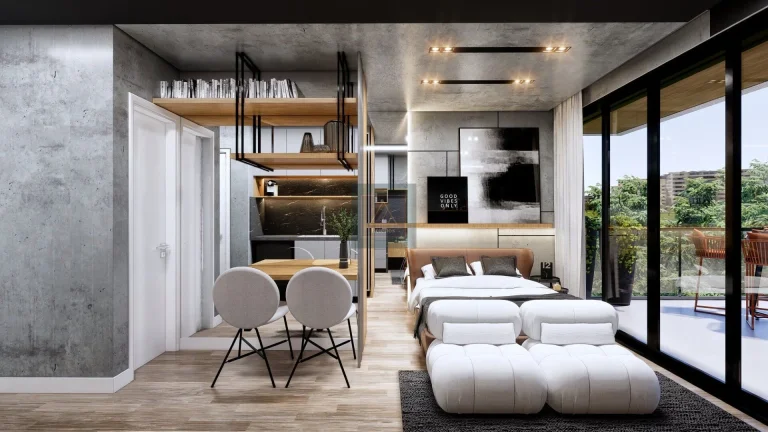 Imagem Alto da XV - Studio 33,31m² com sacada.