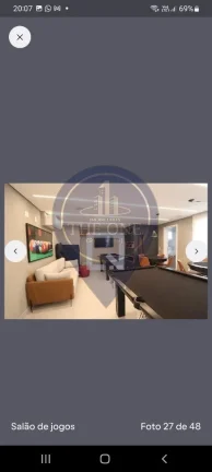 Imagem Apartamento à venda no Tatuapé, São Paulo-SP: 2 quartos, 2 salas, 2 banheiros, 1 vaga de garagem!